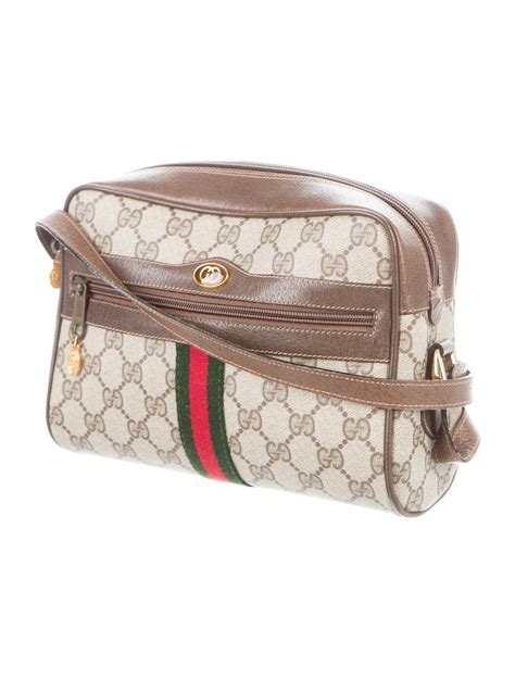 gucci mens leather bags|Gucci leather bag vintage.